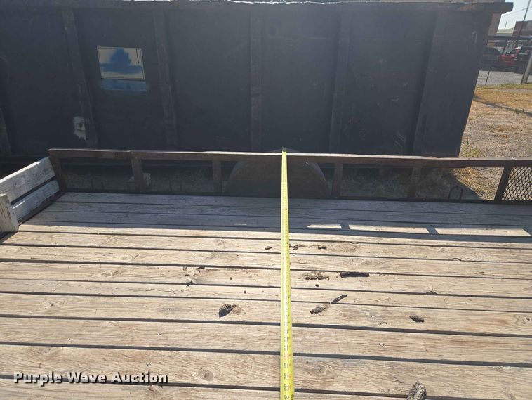 image for item EW8598 Shop Built utility trailer