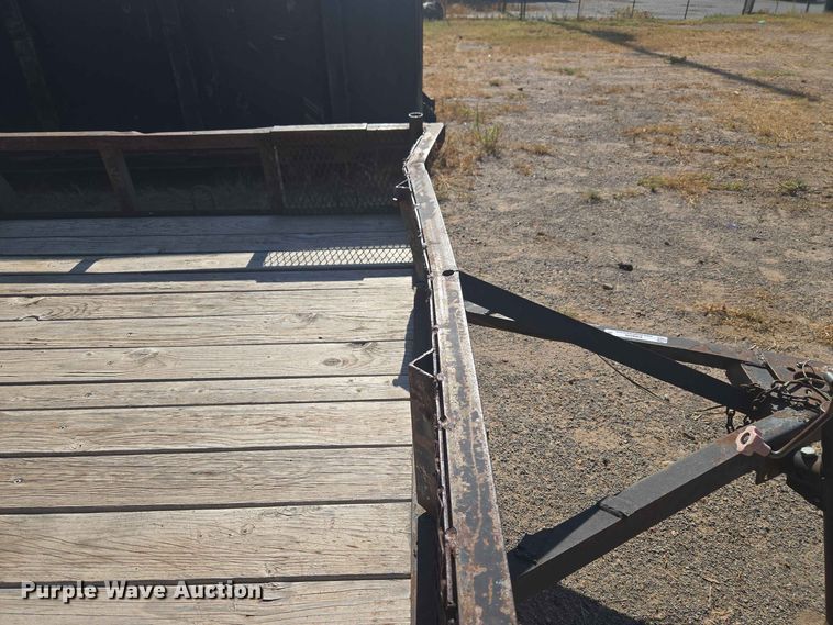 image for item EW8598 Shop Built utility trailer