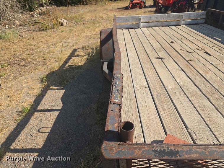 image for item EW8598 Shop Built utility trailer