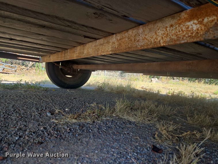 image for item EW8598 Shop Built utility trailer