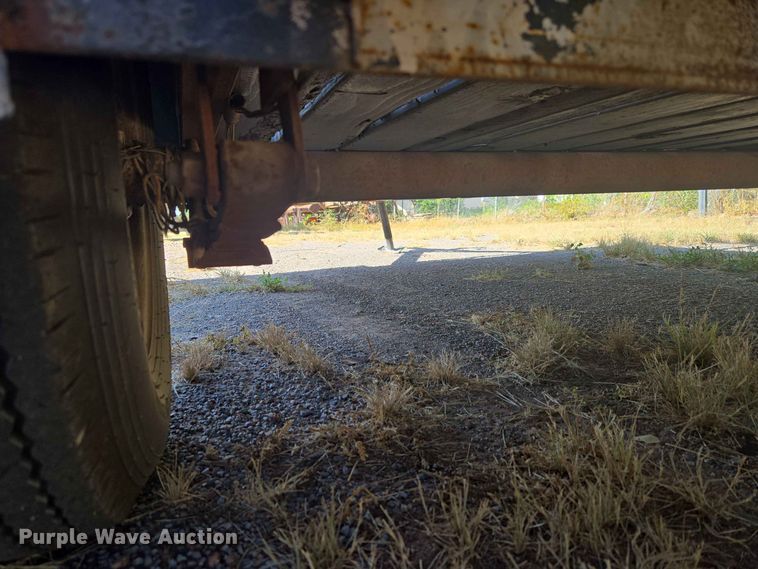 image for item EW8598 Shop Built utility trailer