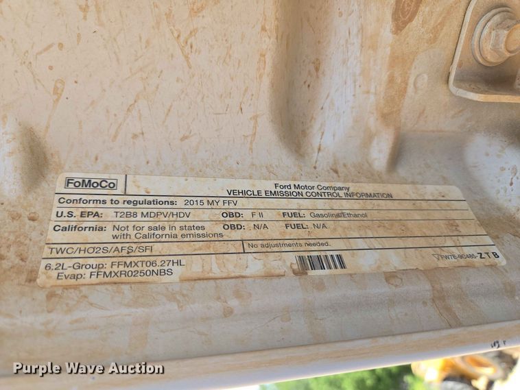 image for item EW8602 2015 Ford F250 Super Duty Crew Cab pickup truck