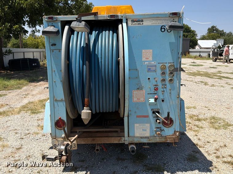 image for item EW8619 Sreco-Flexible HV2000TR sewer jetter trailer
