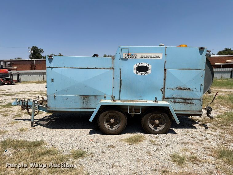 image for item EW8619 Sreco-Flexible HV2000TR sewer jetter trailer