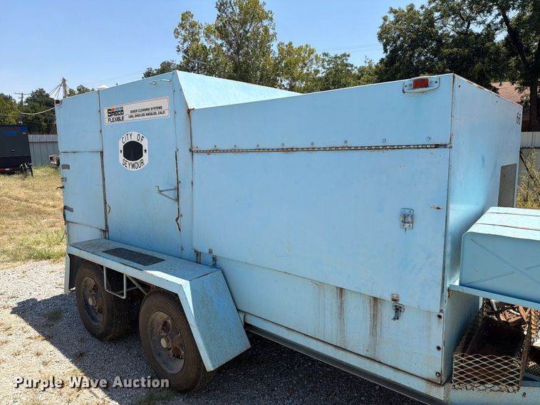 image for item EW8619 Sreco-Flexible HV2000TR sewer jetter trailer