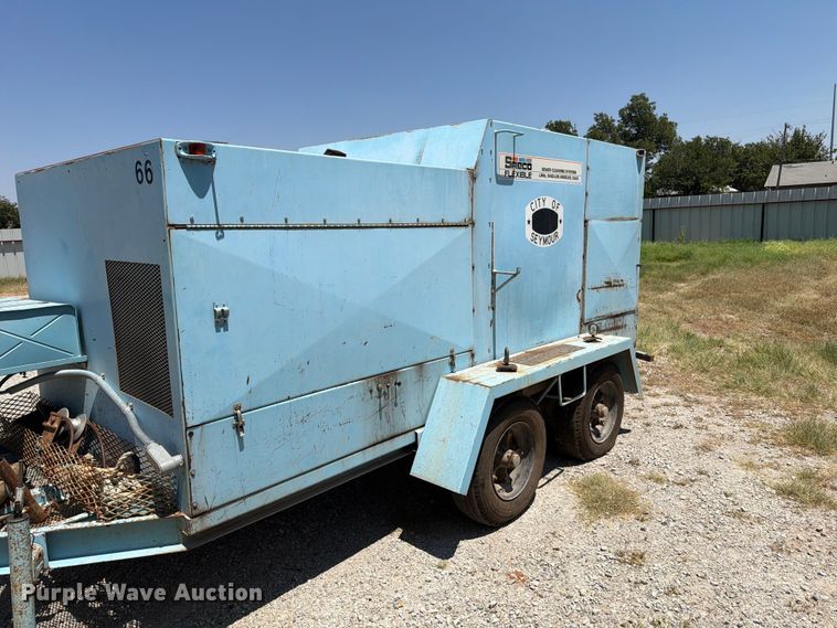 image for item EW8619 Sreco-Flexible HV2000TR sewer jetter trailer