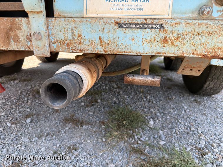 image for item EW8619 Sreco-Flexible HV2000TR sewer jetter trailer