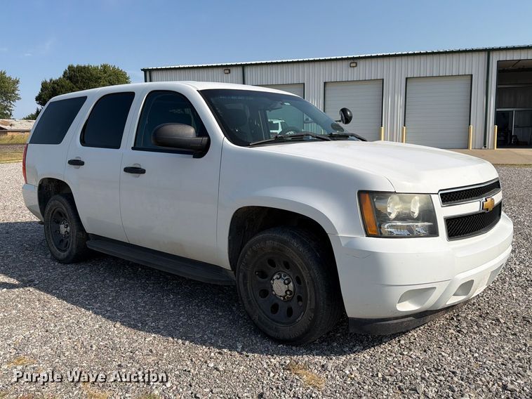 image for item EW8636 2012 Chevrolet Tahoe Police Interceptor SUV