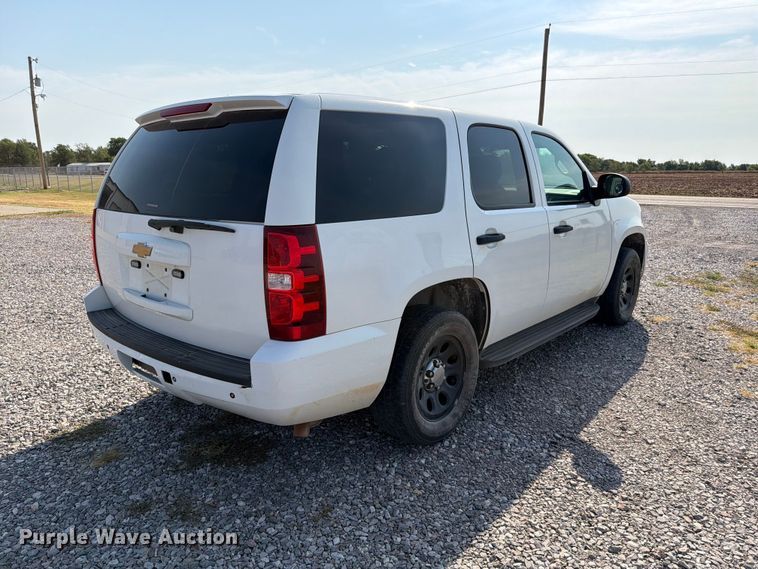 image for item EW8636 2012 Chevrolet Tahoe Police Interceptor SUV