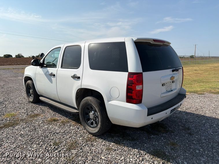image for item EW8636 2012 Chevrolet Tahoe Police Interceptor SUV