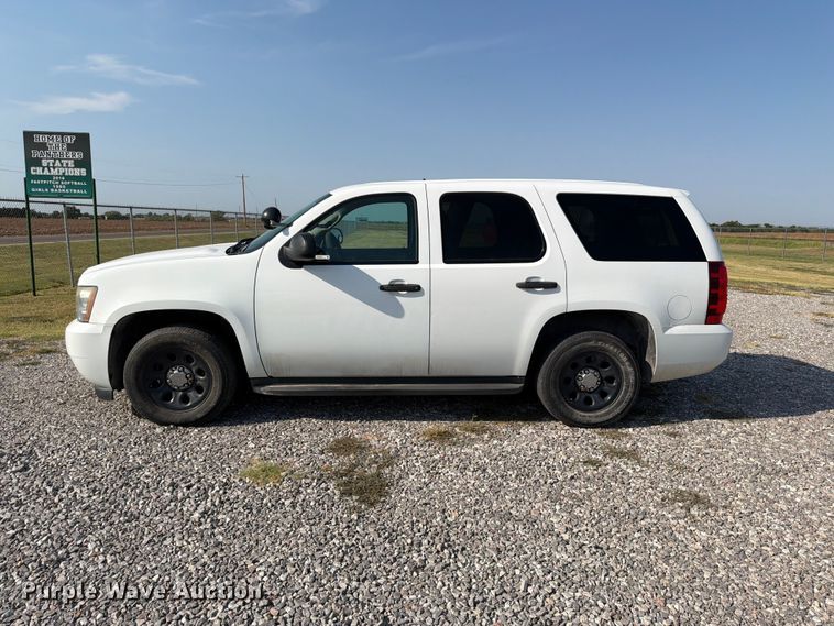 image for item EW8636 2012 Chevrolet Tahoe Police Interceptor SUV