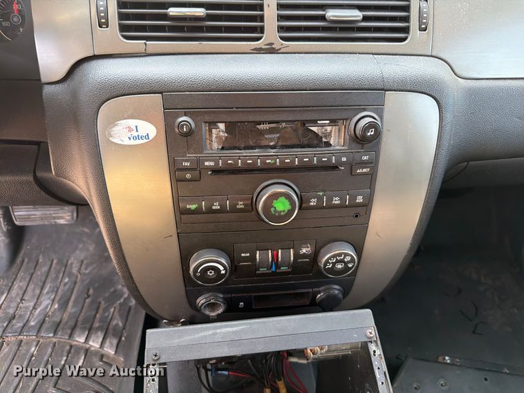 image for item EW8636 2012 Chevrolet Tahoe Police Interceptor SUV