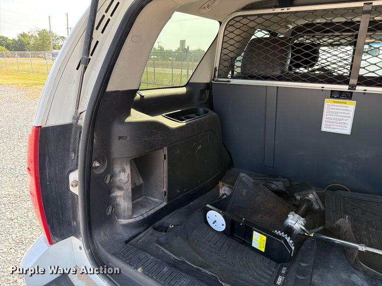 image for item EW8636 2012 Chevrolet Tahoe Police Interceptor SUV