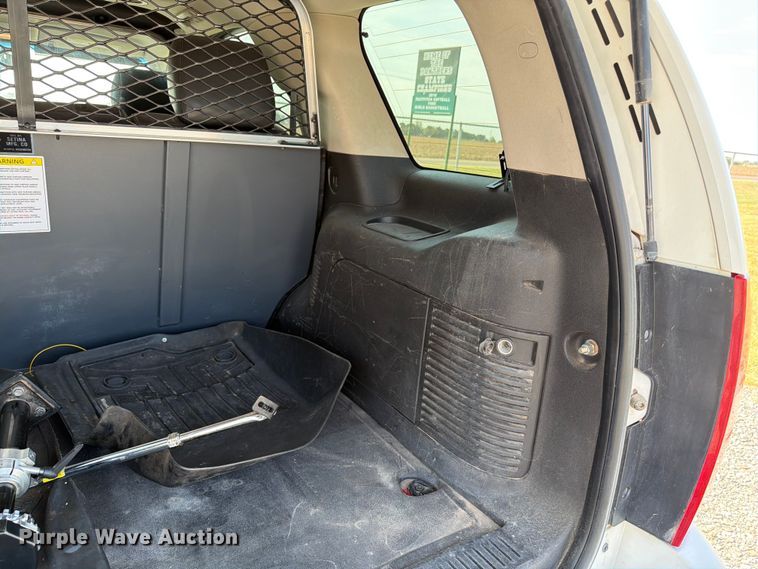 image for item EW8636 2012 Chevrolet Tahoe Police Interceptor SUV