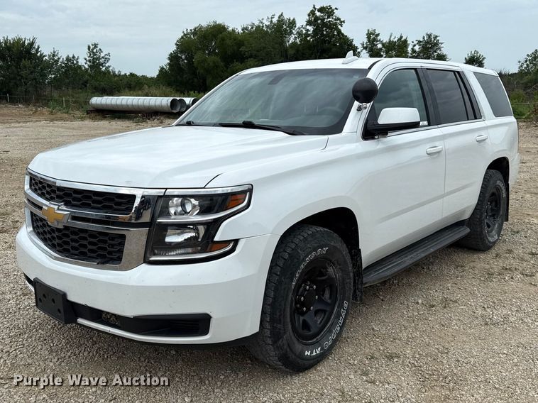 2017 Chevrolet Tahoe Police SUV