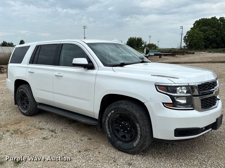 image for item EX2141 2017 Chevrolet Tahoe Police SUV
