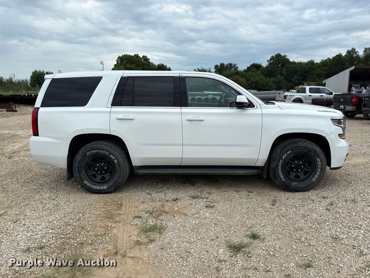 image for item EX2141 2017 Chevrolet Tahoe Police SUV