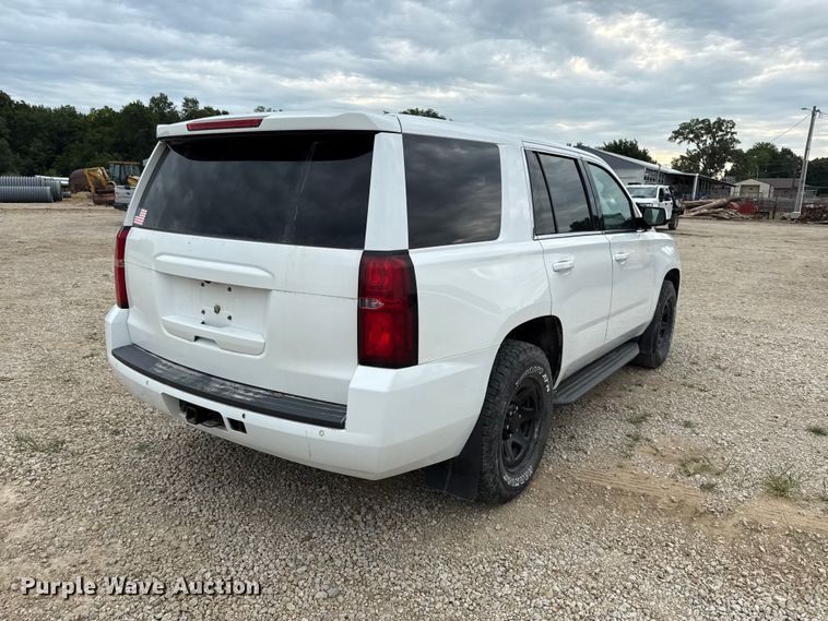 image for item EX2141 2017 Chevrolet Tahoe Police SUV