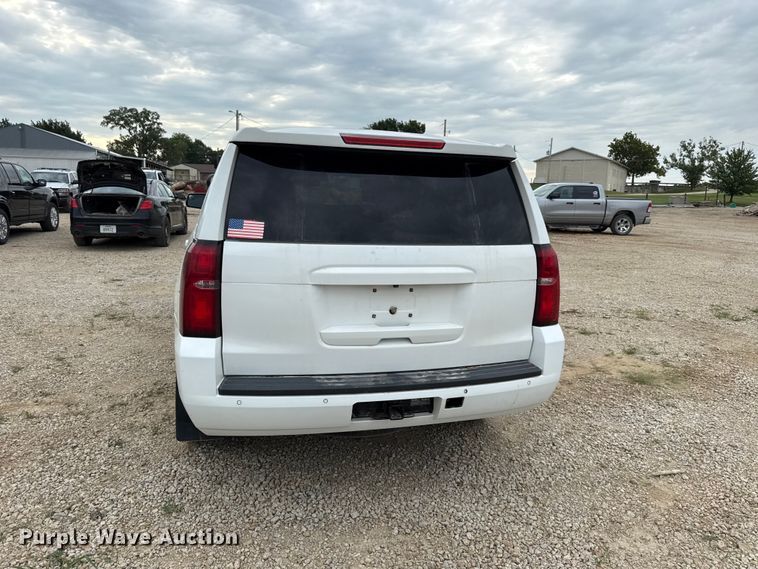 image for item EX2141 2017 Chevrolet Tahoe Police SUV