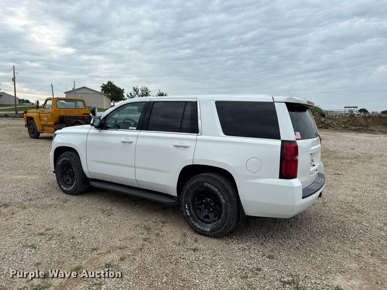 image for item EX2141 2017 Chevrolet Tahoe Police SUV