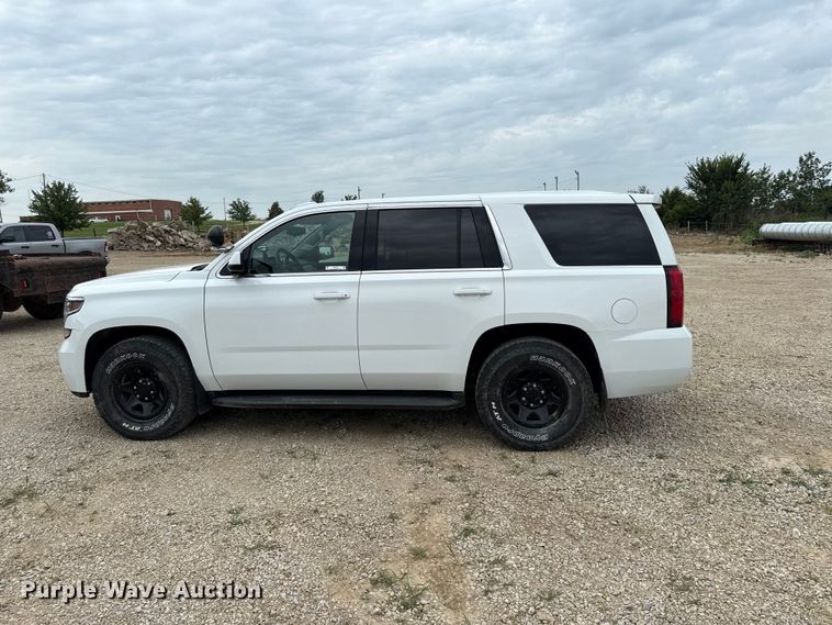 image for item EX2141 2017 Chevrolet Tahoe Police SUV