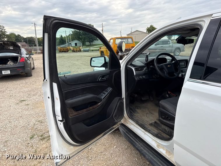 image for item EX2141 2017 Chevrolet Tahoe Police SUV