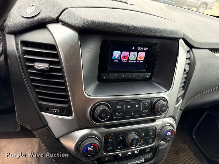 image for item EX2141 2017 Chevrolet Tahoe Police SUV