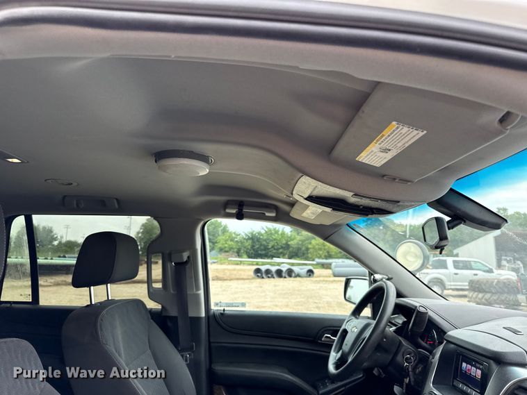 image for item EX2141 2017 Chevrolet Tahoe Police SUV