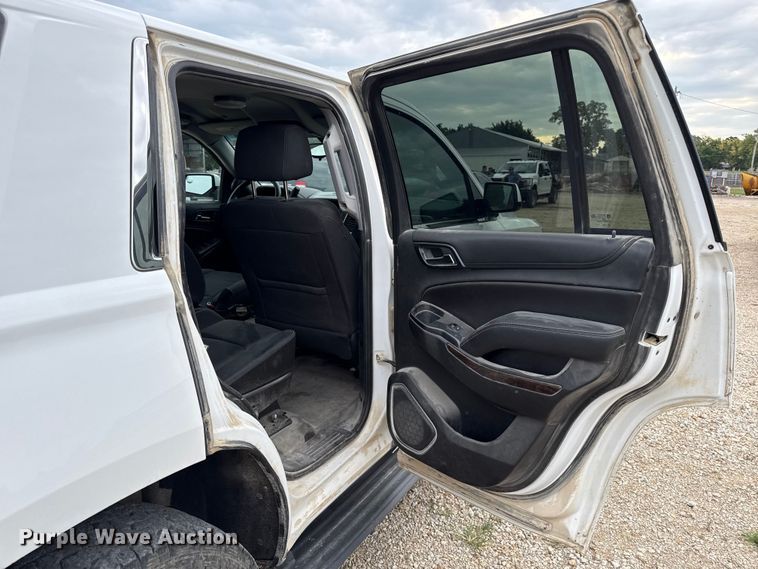 image for item EX2141 2017 Chevrolet Tahoe Police SUV