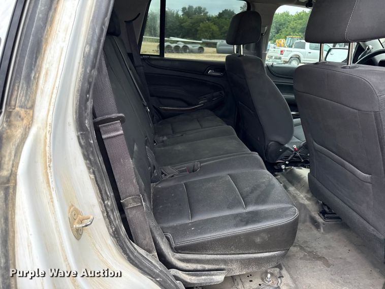 image for item EX2141 2017 Chevrolet Tahoe Police SUV