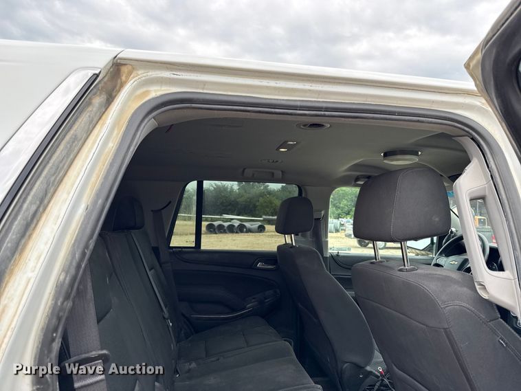 image for item EX2141 2017 Chevrolet Tahoe Police SUV