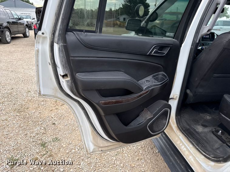 image for item EX2141 2017 Chevrolet Tahoe Police SUV