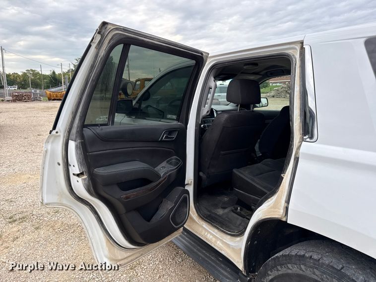 image for item EX2141 2017 Chevrolet Tahoe Police SUV