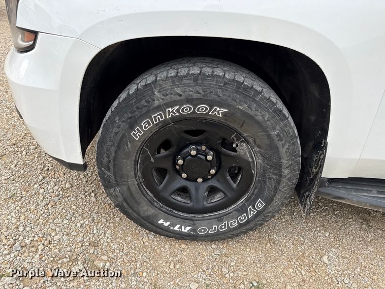 image for item EX2141 2017 Chevrolet Tahoe Police SUV