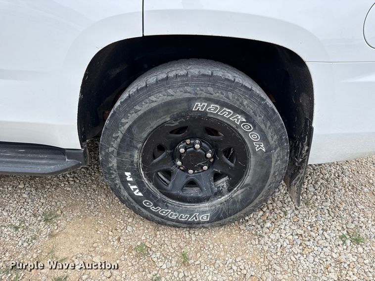 image for item EX2141 2017 Chevrolet Tahoe Police SUV