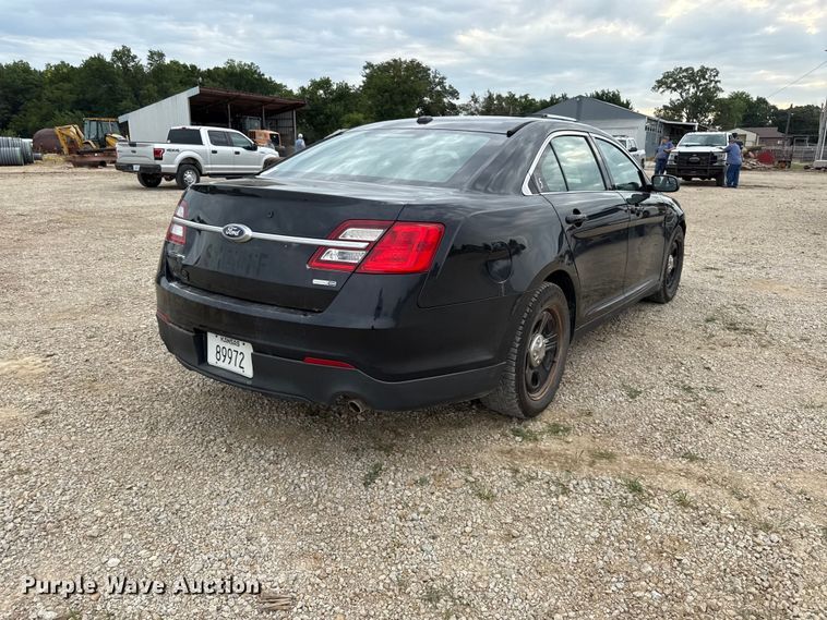 image for item EX2142 2016 Ford Taurus Police Interceptor 