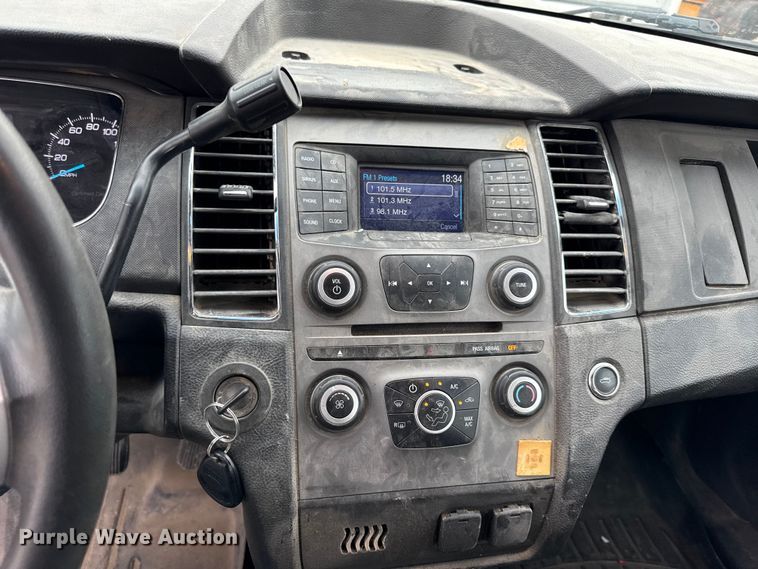 image for item EX2142 2016 Ford Taurus Police Interceptor 