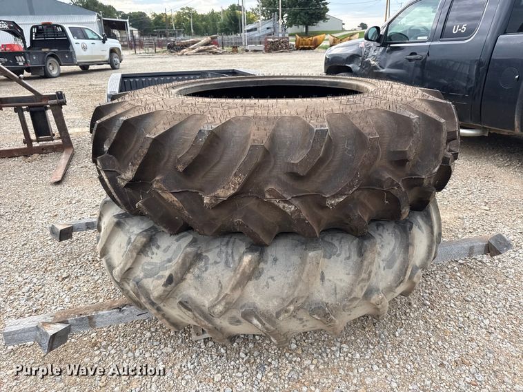 image for item EX2145 (2) Good Year 18.4-38 tires
