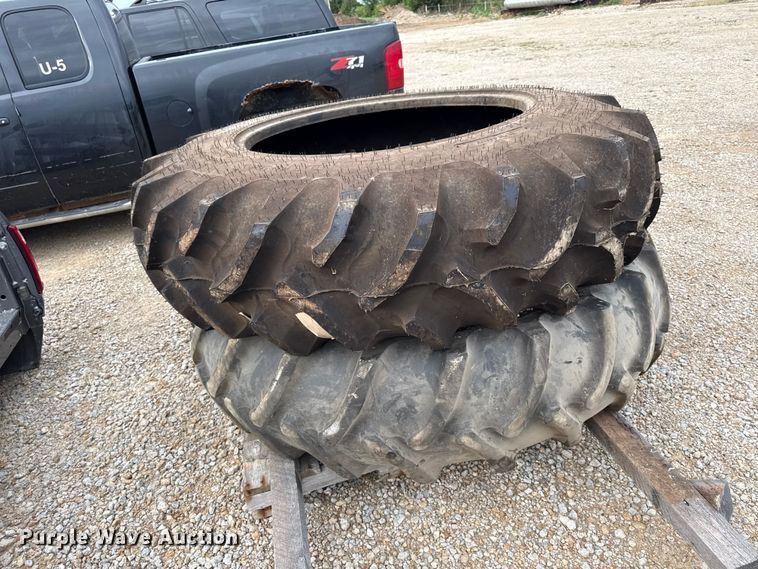 image for item EX2145 (2) Good Year 18.4-38 tires