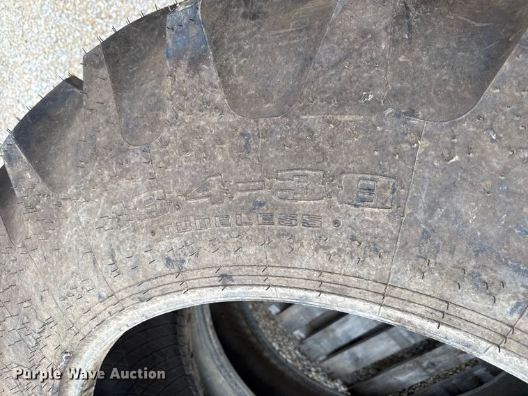 image for item EX2145 (2) Good Year 18.4-38 tires
