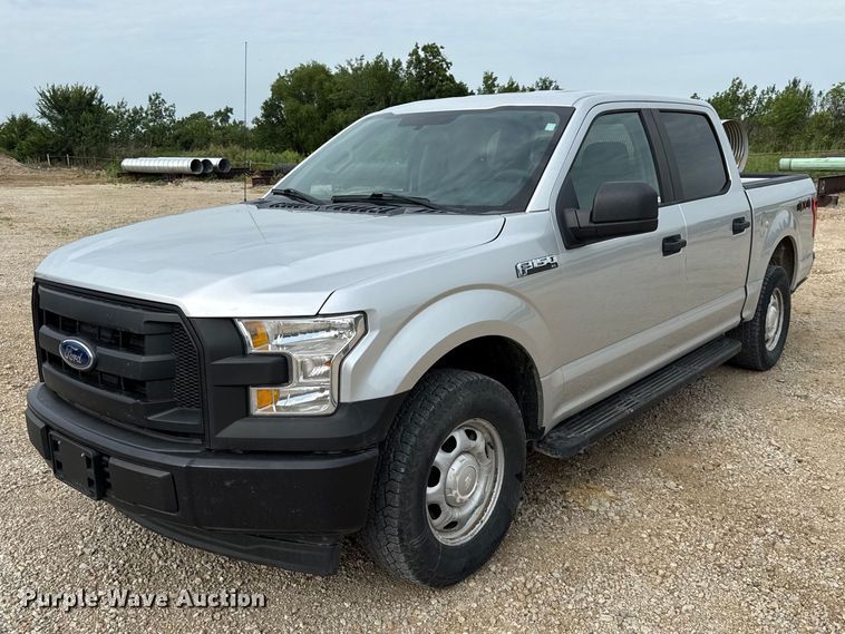 2017 Ford F150 XL Crew Cab pickup truck