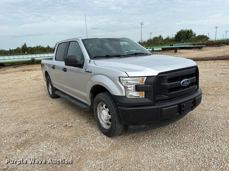 image for item EX2148 2017 Ford F150 XL Crew Cab pickup truck