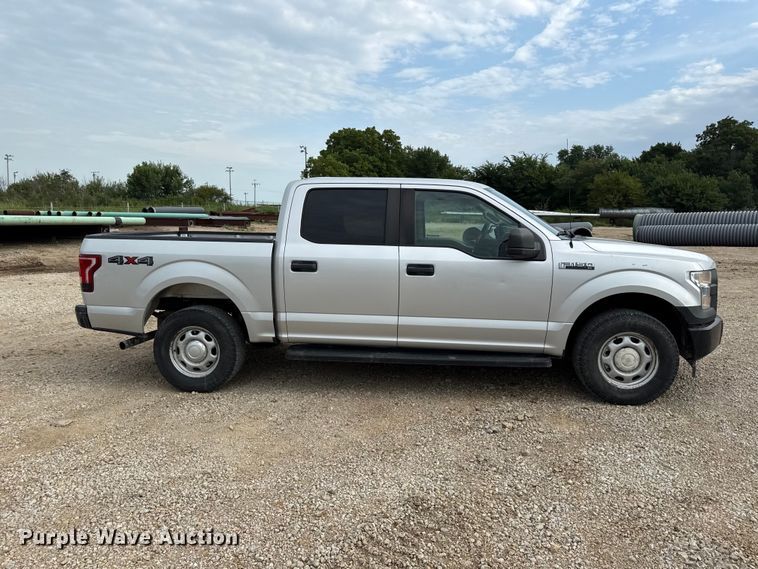 image for item EX2148 2017 Ford F150 XL Crew Cab pickup truck