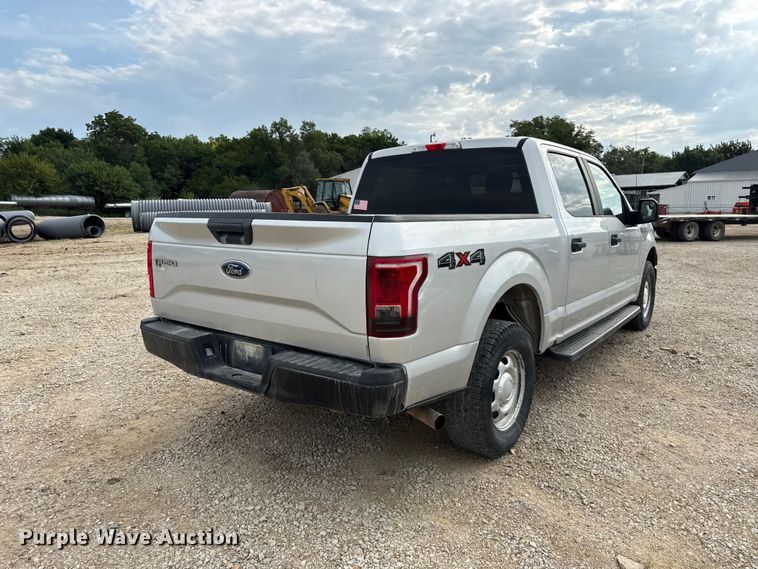 image for item EX2148 2017 Ford F150 XL Crew Cab pickup truck