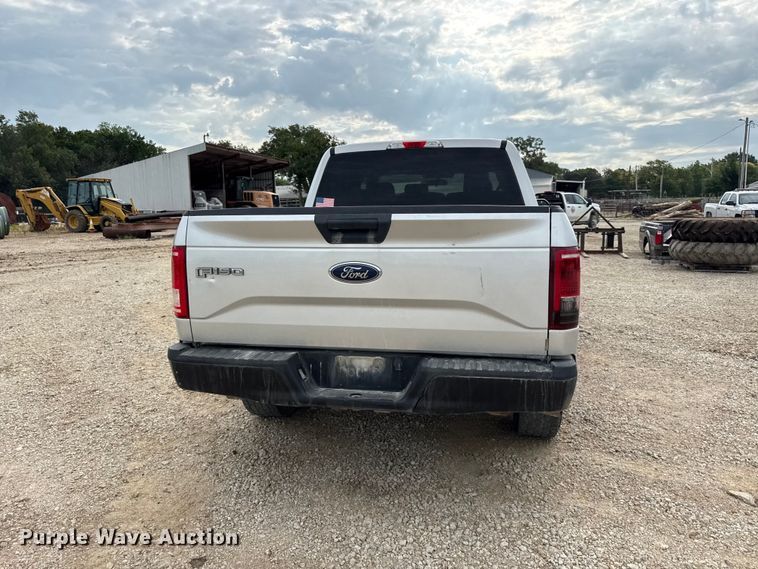 image for item EX2148 2017 Ford F150 XL Crew Cab pickup truck