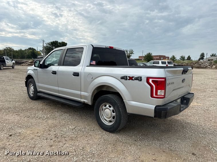 image for item EX2148 2017 Ford F150 XL Crew Cab pickup truck