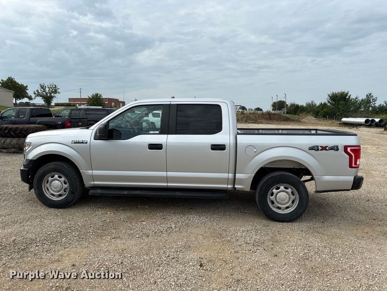 image for item EX2148 2017 Ford F150 XL Crew Cab pickup truck