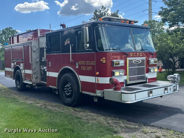 image for item FB5731 2011 Pierce Manufacturing Custom Contender pumper fire truck