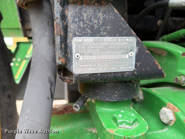 image for item FB5782 1997 John Deere 7210 tractor