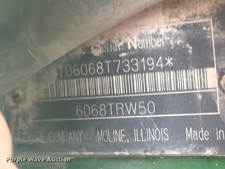 image for item FB5782 1997 John Deere 7210 tractor